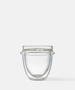Insulated Glass Cup 10oz Clear